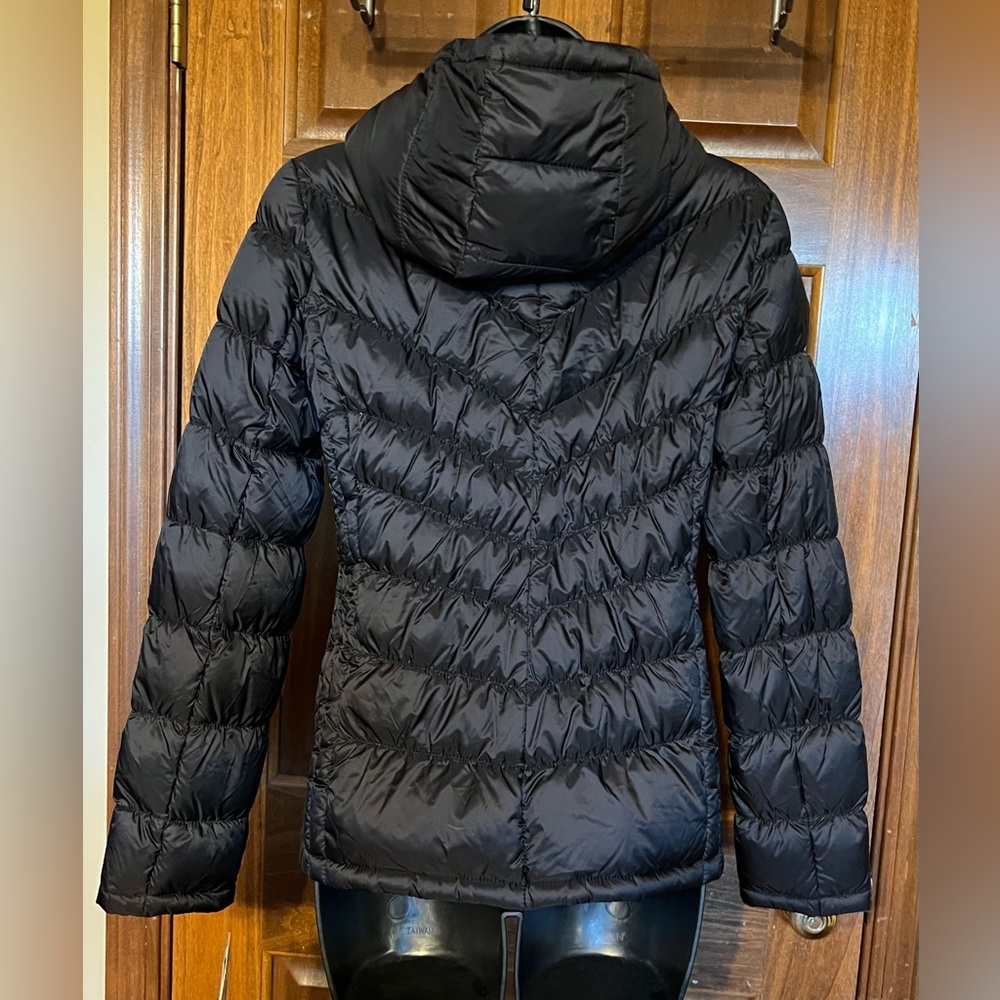 Michael Kors Packable Down Puffer Coat Black PXS - Picture 2 of 7